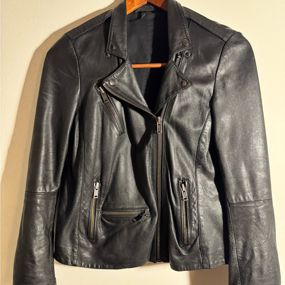 100% leather Jacket from Topshop Boutique